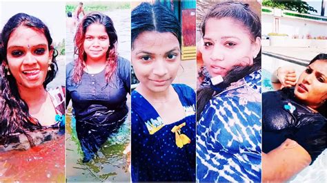 tamil girl bath|Tamil Girls Bath Tik Tok Videos .